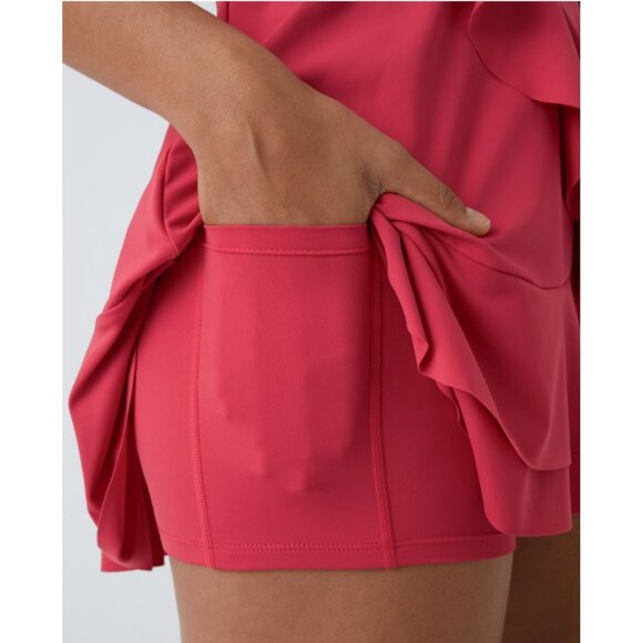 Halara V Neck Backless Mini Casual Dress Sz Large Womens White Adjustable Strap - Picture 16 of 16